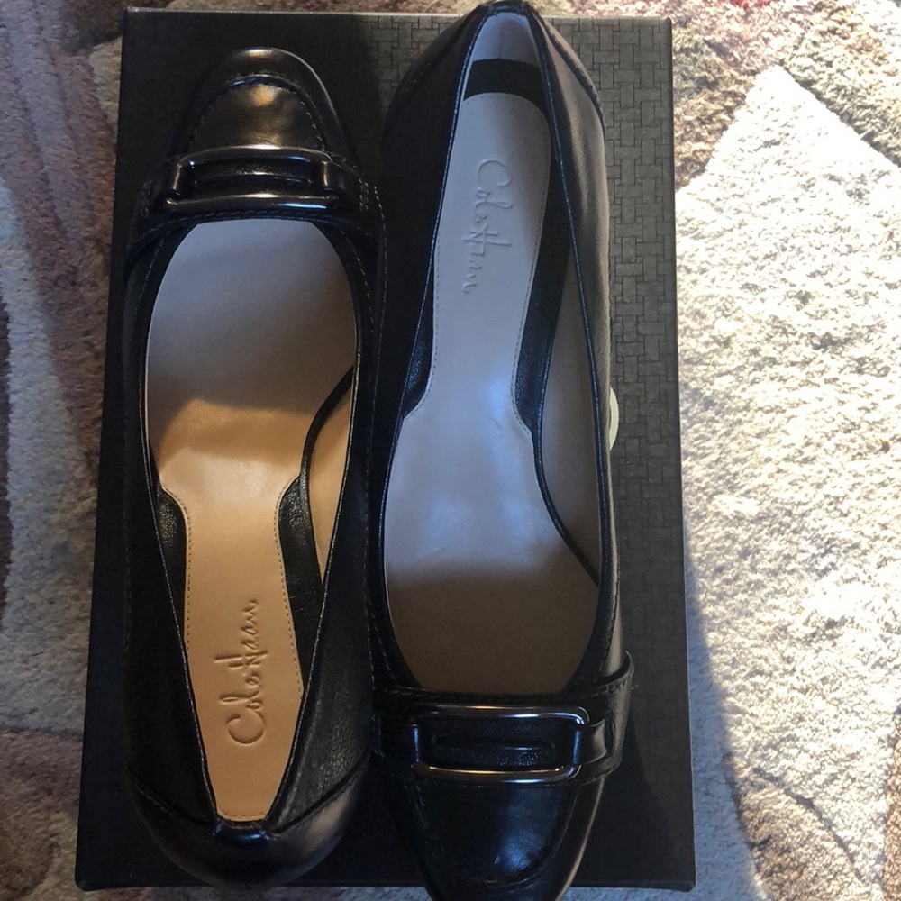 Cole Haan Helena Mid Pump Black size 8.5